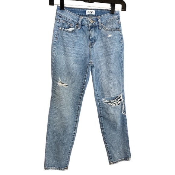 RSQ Girlfriend Distressed Girls Jeans- size 7 - Picture 1 of 4